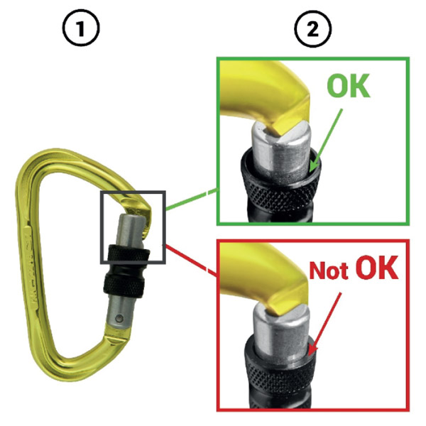 Cierre de mosquetón